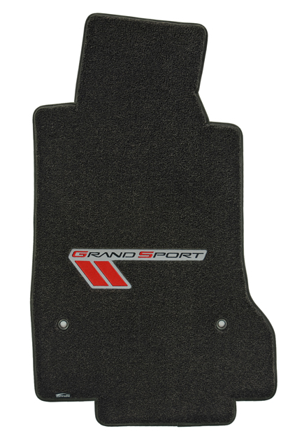 Grand Sport Corvette Embroidered Floor Mats 2010-2013